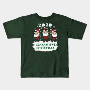 Quarantine Christmas Kids T-Shirt